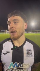 Elgin City hat-trick hero Dylan Gavin