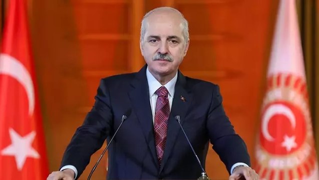 TBMM Başkanı Numan Kurtulmuş, Azerbaycan Milli Meclis Başkanı Gafarova ile ortak basın toplantısı düzenledi