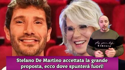 Stefano De Martino accettata la grande proposta, ecco dove spunterà fuori!