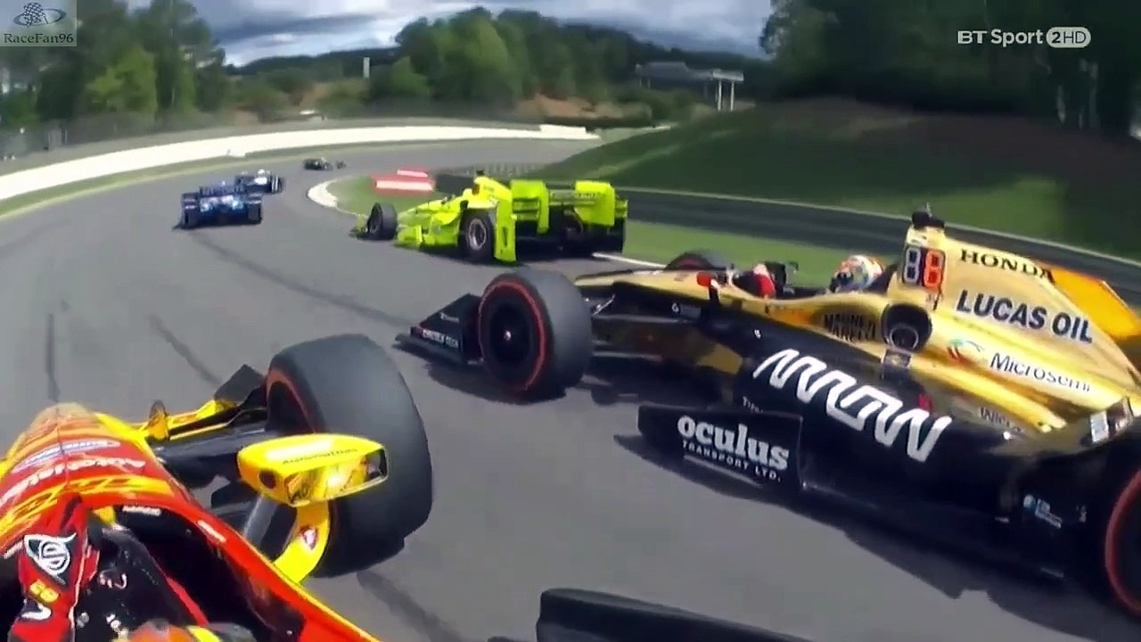 IndyCar Series 2017_Manche 3_Honda Indy Grand Prix of Alabama_Résumé de la course (en français - Canal+ Sport - France) [RaceFan96]