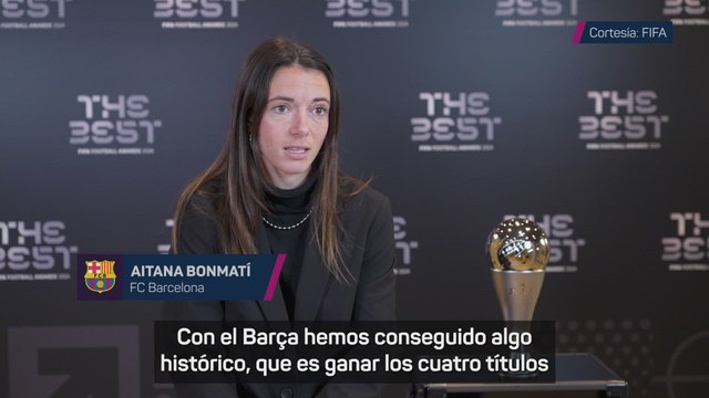 Aitana Bonmatí: El 2024 va a quedar siempre en la memoria