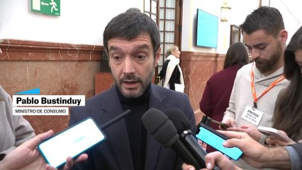 Bustinduy: "Ninguna empresa, por muy grande que sea, puede estar por encima de la ley"