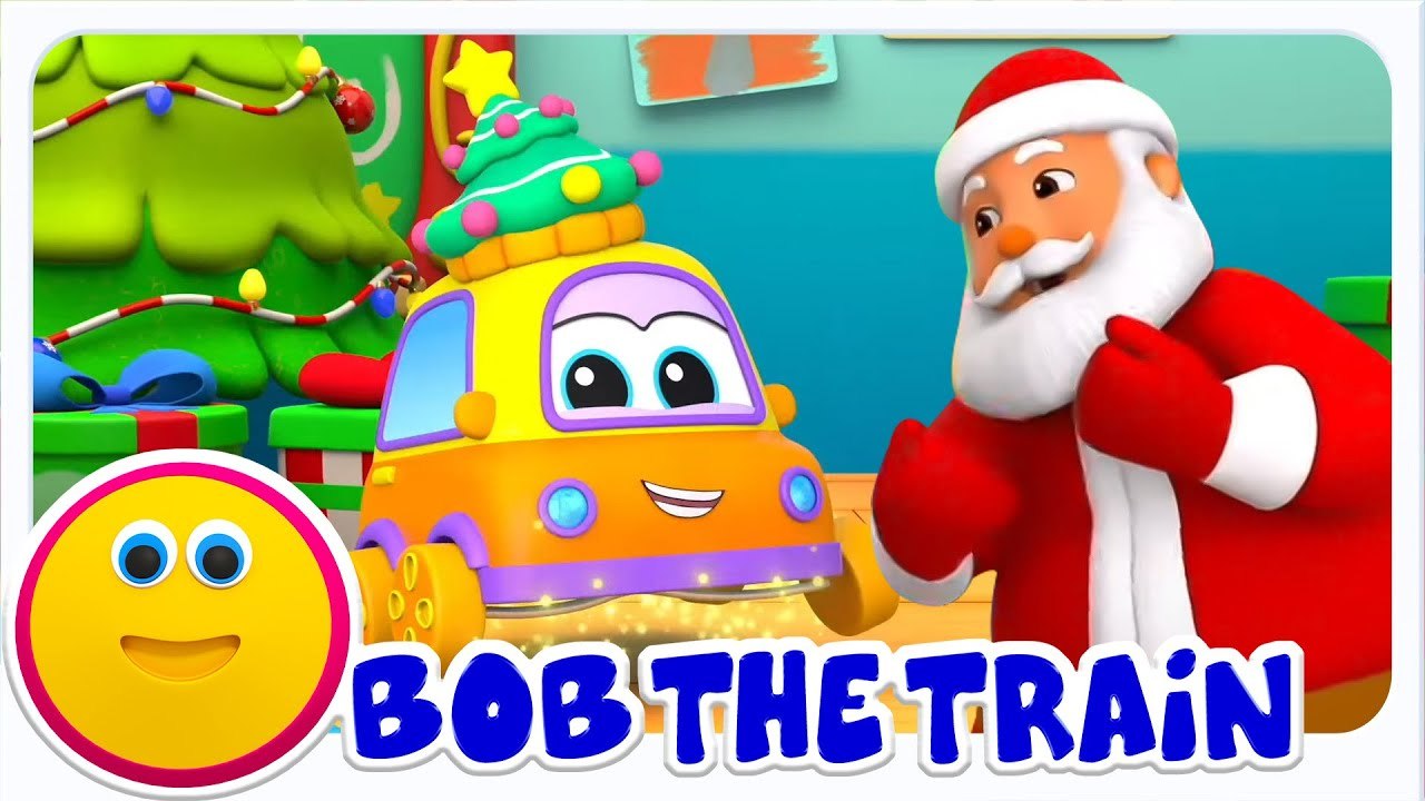 Bob O Trem época de Natal Rima De Natal Música Divertida Para Crianças em Português