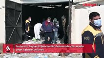 Suriye'nin başkenti Şam'da ilaç deposunda çok sayıda ceset kalıntısı bulundu