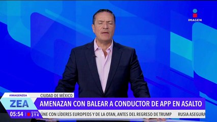 Amenazan con balear a a conductor de app durante un asalto