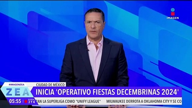 Inicia el operativo Fiestas Decembrinas 2024 en la CDMX