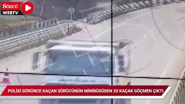 Polisi görünce kaçtı sebebi sonradan anlaşıldı: 20 göçmenle yakayı ele verdi
