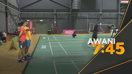 Peserta rasai sendiri rutin latihan pemain kebangsaan