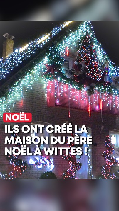 Ils ont transformé leur maison en celle du Père Noël !