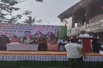 कांग्रेस नगर पालिका अध्यक्ष के पति का विवादित बयान
