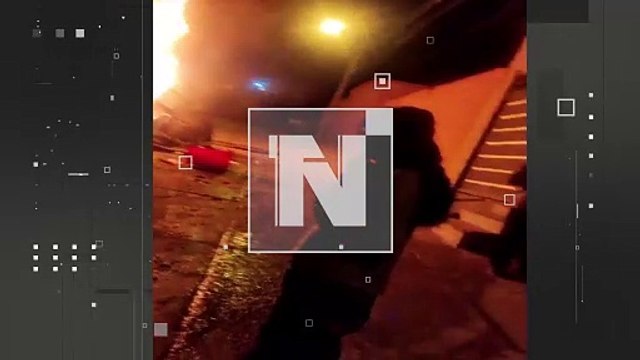 ¡Chichería queda en cenizas! Vecinos queman el lugar tras la agresión a una pareja