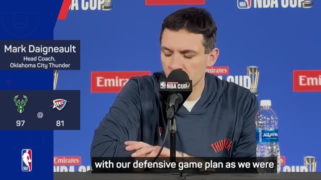 OKC can learn a lot from Giannis - Daigneault