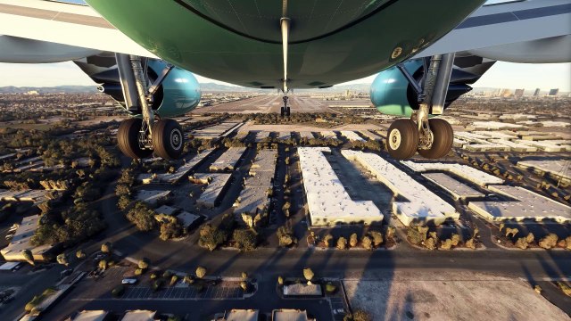 Resplendent Landing: Livery 1 A320neo at McCarran International Airport (LAS), Las Vegas, USA #flights #fly #flightlovers #Canada #USA #Japan #aviation #A320neo #flying #FlyingLovers #aviationlovers #landinglovers