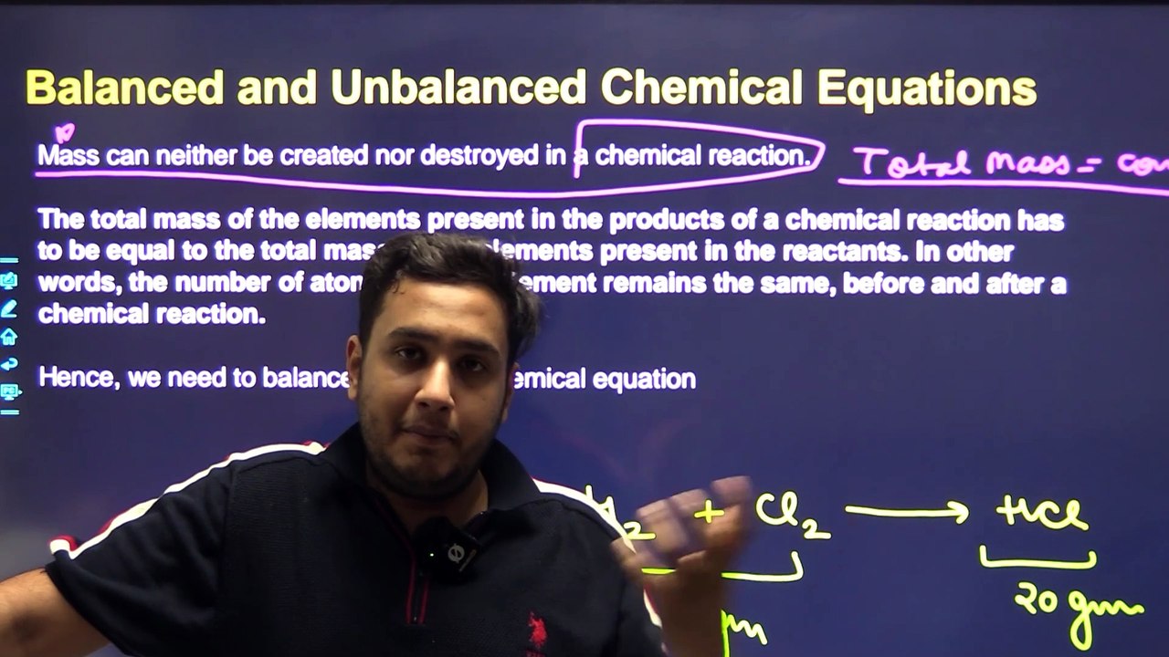 Balanced Chemical Reaction