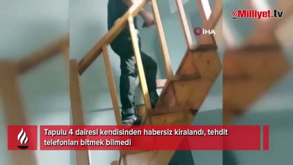 Şişli'de akılalmaz olay: Tapulu 4 dairesi kendisinden habersiz kiralandı!