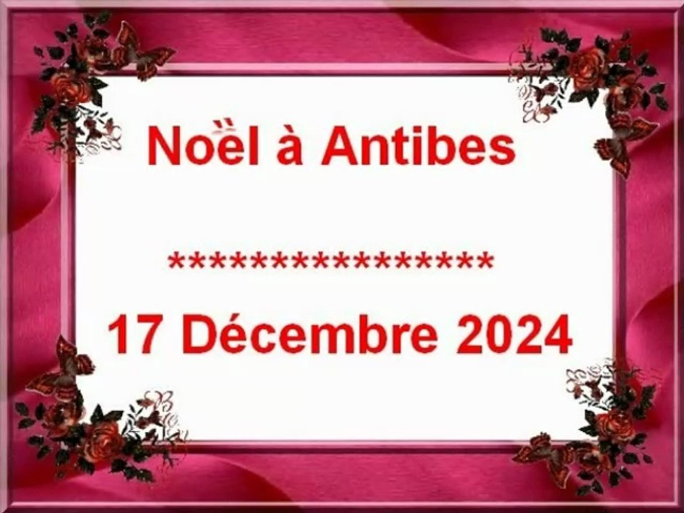 Noel préparation à Antibes centre