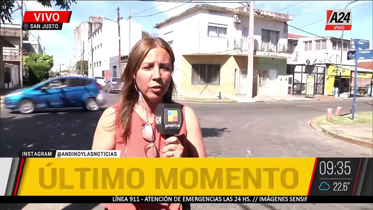 🚨 ATAQUE A BALAZOS EN SAN JUSTO: VECINO QUISO AYUDAR Y LE TIRARON UN TIRO