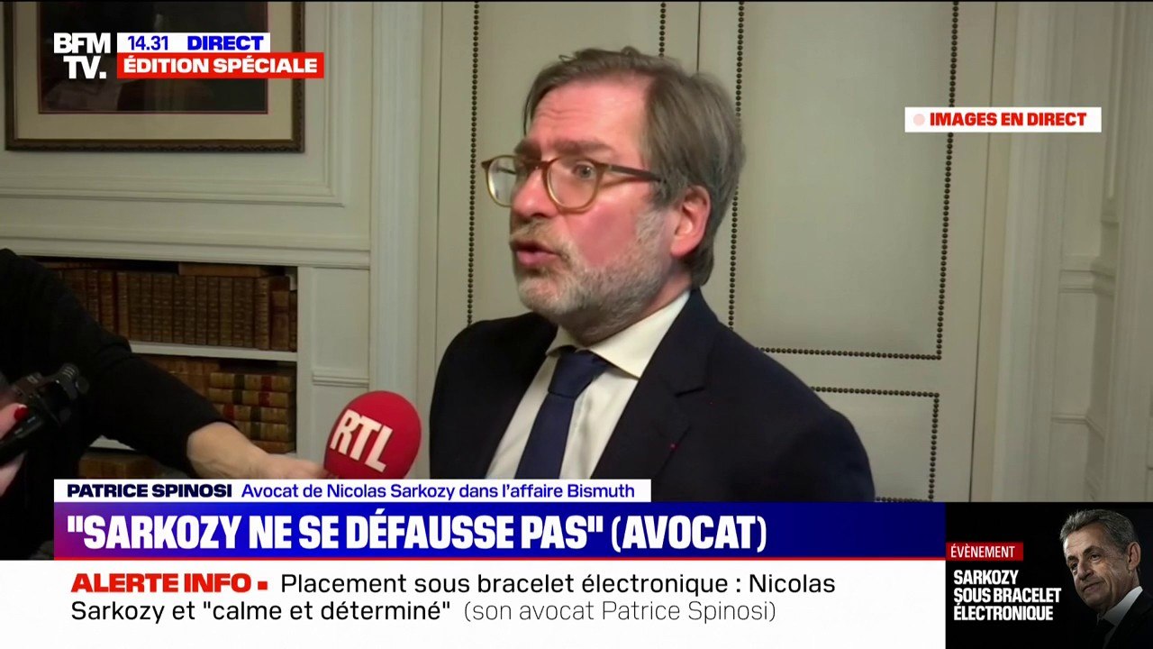 Affaire Bismuth: "Nicolas Sarkozy ne se défausse pas", assure Me Patrice Spinosi après la condamnation de l'ancien président