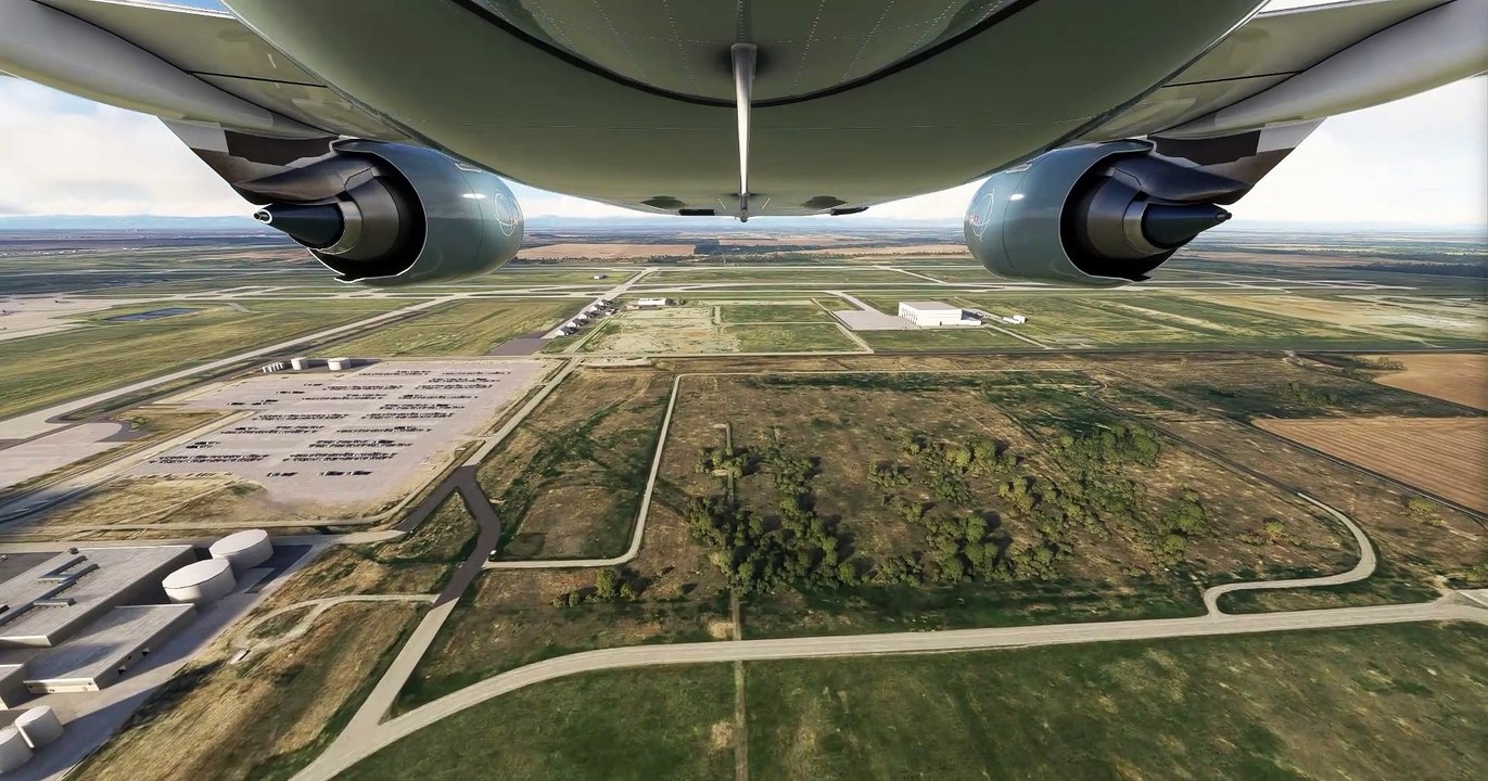 Whimsical Takeoff: Global Freightways A320neo at Denver International Airport (DEN), Denver, USA  #takeofflovers  #flights #fly #flightlovers #Canada #USA #Japan  #aviation #A320neo #flying #FlyingLovers #aviationlovers