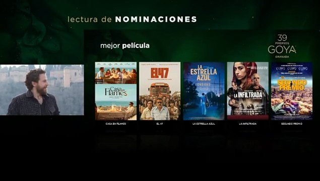 La Academia de Cine anuncia los nominados a los Premios Goya 2025