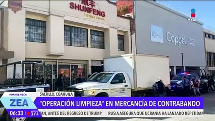 Decomisan más de 35 mil piezas de mercancía sin documentación en Saltillo, Coahuila