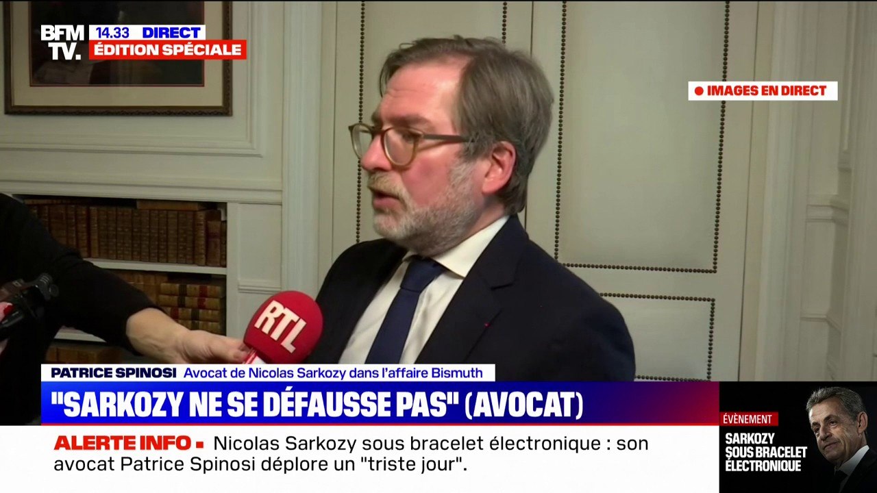 Affaire Bismuth: l'avocat de Nicolas Sarkozy dénonce une condamnation basée sur des faits "au mieux hypothétiques, au pire illusoires"