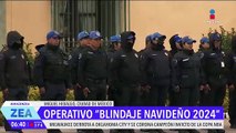 Inicia el operativo Blindaje Navideño 2024 en la alcaldía Miguel Hidalgo