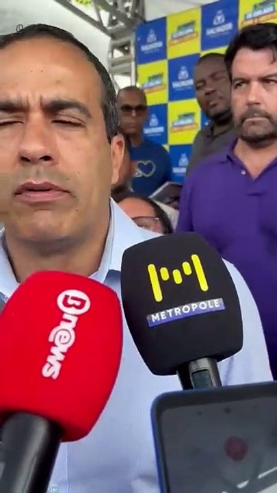 Em nova entrega, Bruno Reis revela detalhes sobre obras de encostas: "Viabilizando recursos"