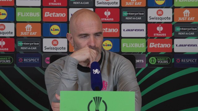 Enzo Maresca on Chelsea's second team facing Shamrock Rovers in Conference league