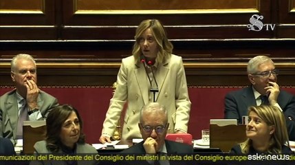 Al Senato tensione Meloni-M5s, la premier: "Siete in difficolt?"