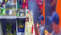 Coxinha explode no rosto de homem em Curitiba