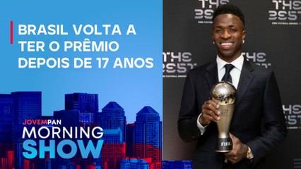 Vini Jr. ganha PRÊMIO de MELHOR JOGADOR do mundo pela FIFA