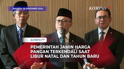 Menko Pangan Zulhas Jamin Harga dan Stok Pangan Terkendali saat Libur Nataru