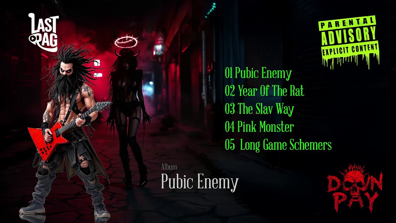 Pubic Enemy, the debut album by Down Pay