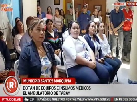 Mérida | Gobierno nacional equipa ambulatorio de Tabay con insumos médicos en el mcpio. Marquina