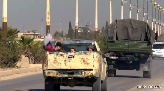 Le truppe russe via dalla Siria, caricati i blindati sugli aerei cargo