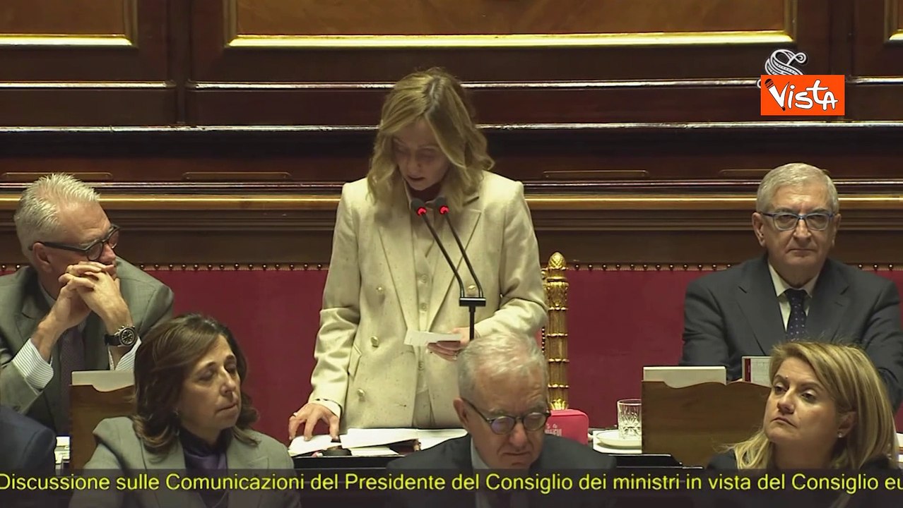 Legge di bilancio, Meloni: Non amo che ci sia voto di fiducia mettiamoci d'accordo sui tempi