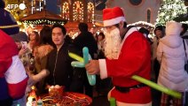 Christkindlmarkt, il mercatino di Natale illumina Shanghai