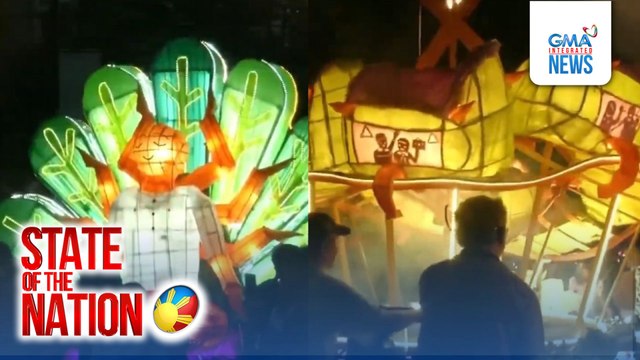 Makukulay na float, nagtagisan sa U.P. Lantern Parade | SONA