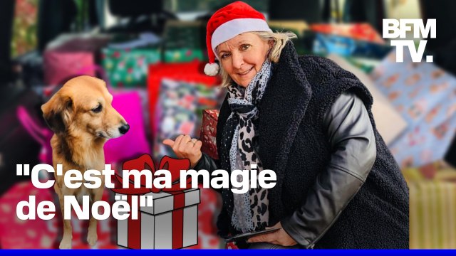 Depuis 3 ans, Laurence distribue des boîtes de Noël pour les chiens des sans-abris