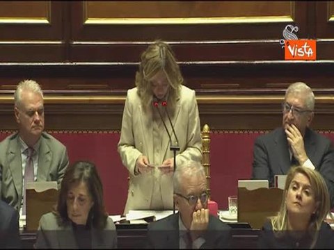 Meloni: A Salvini va la solidarietà di tutto il Governo . Standing ovation del centro-destra