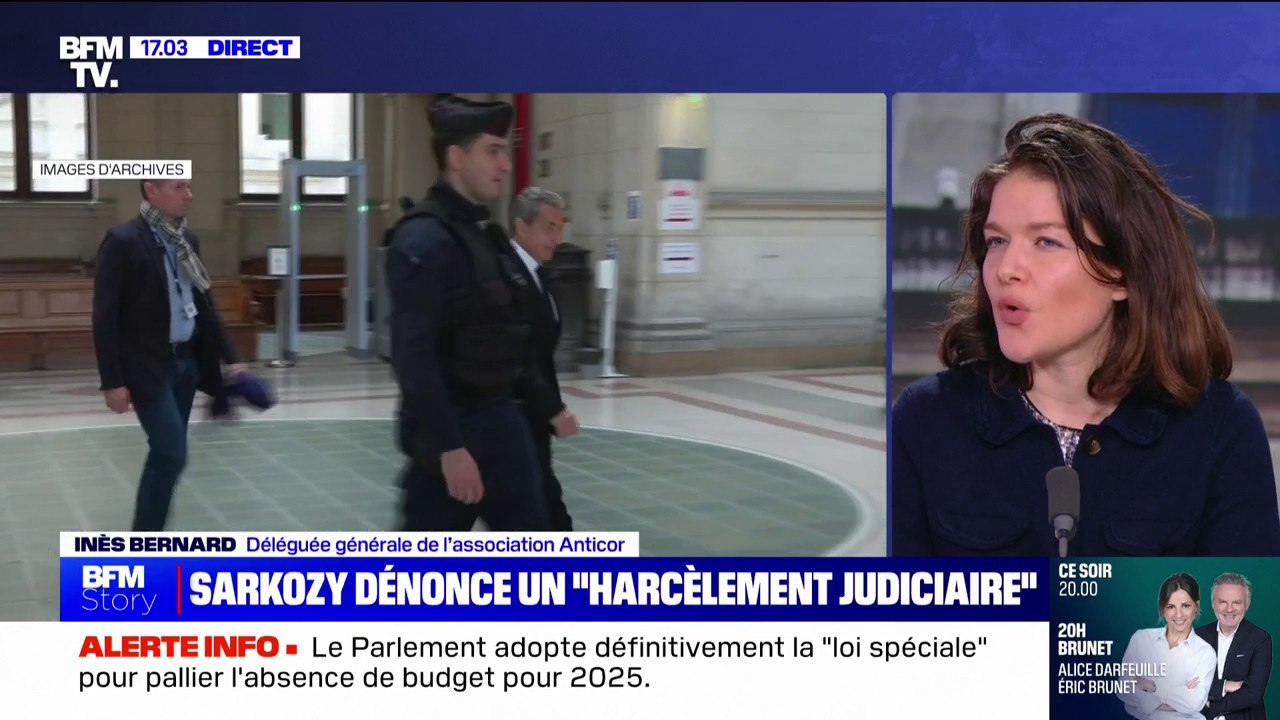 Nicolas Sarkozy condamné: "On n'est pas du tout sur une justice politique", estime Inès Bernard (déléguée générale de l'association Anticor)