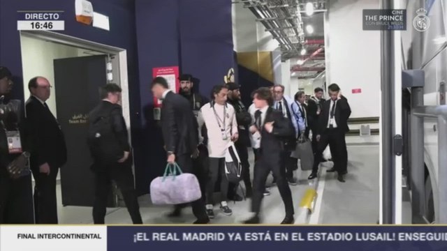 Así fue la LLEGADA del REAL MADRID a LUSAIL para la FINAL de la COPA INTERCONTINENTAL contra PACHUCA
