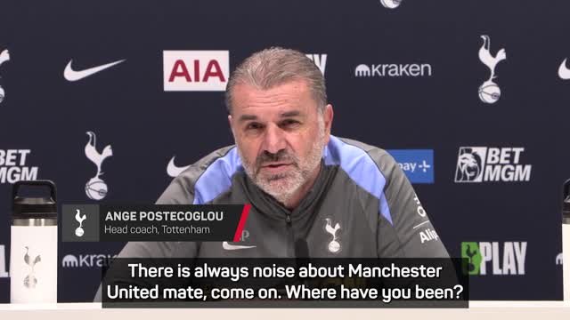 Postecoglou quizzed over possible move for Marcus Rashford