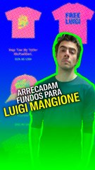 Arrecadam fundos para Luigi Mangione