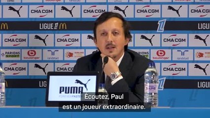 Marseille - Longoria : "Pogba ? Plutôt des spéculations"