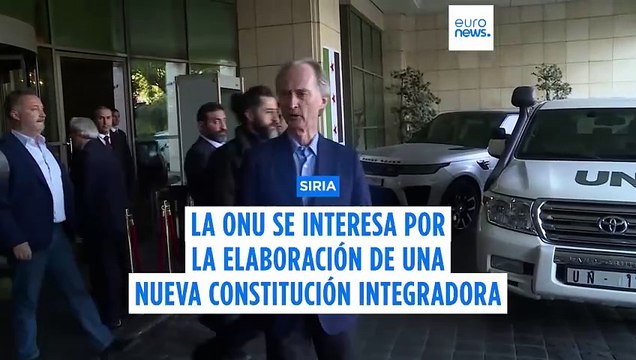 El enviado especial de la ONU en Siria se reúne con la nueva administración en Damasco