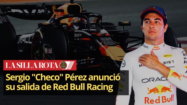 Checo Pérez dice adiós a Red Bull Racing