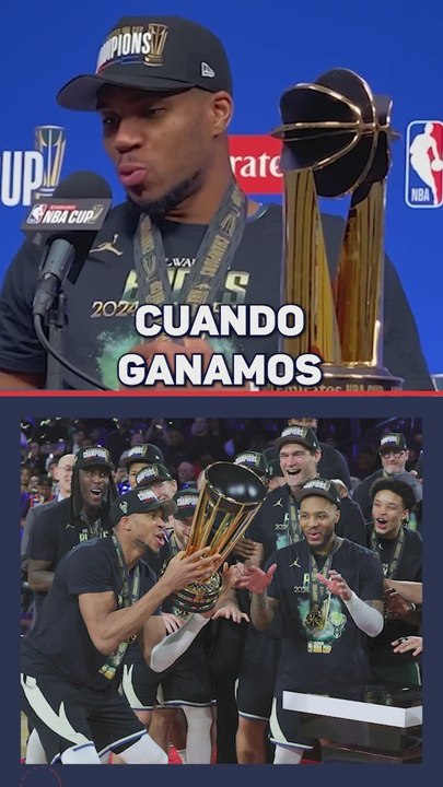 Antetokounmpo explica por qué no beberá champán en la celebración de los Bucks