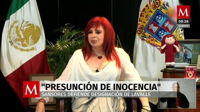 Layda Sansores defiende inocencia de Jorge Luis Lavalle, implicado en el caso Odebrecht